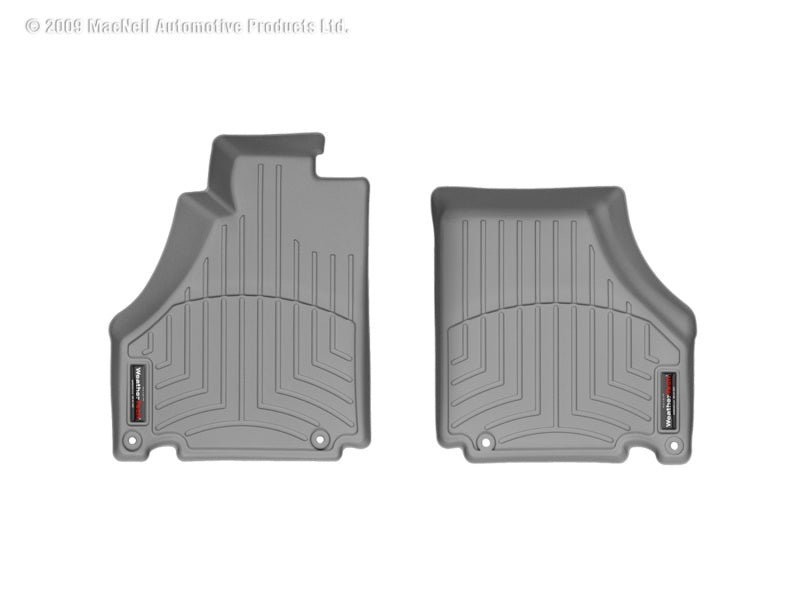 WeatherTech WT FloorLiner - Front - Grey Floor Mats Floor Mats - Rubber main image