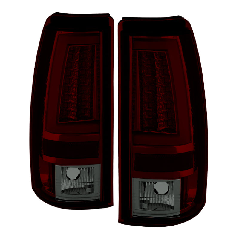 Spyder Chevy Silverado 1500/2500 03-06 Version 2 LED Tail Lights - Red Smoke ALT-YD-CS03V2-LED-RS 5081933 5081933 Photo - Primary