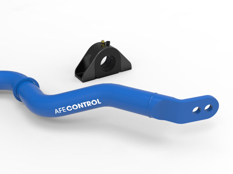 aFe 16-21 Infiniti Q50/Q60 3.0L (tt) Front Sway Bar Blue 440-711001FL 440-711001FL Photo - Close Up