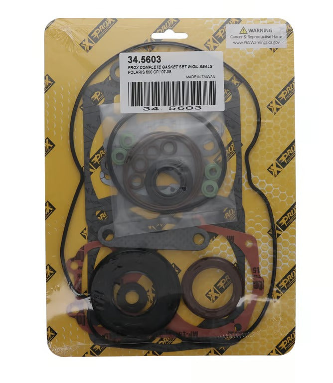 ProX Polaris 600 CFI 07-08 Complete Gasket Set 34.5603