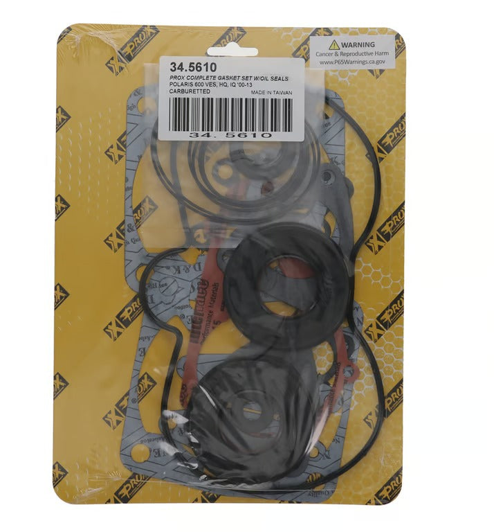 ProX Polaris 600 VES HO IQ 00-05 Carb Complete Gasket Set 34.5610