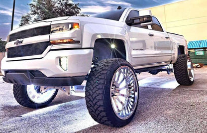 ORACLE Lighting Oracle LED Illuminated Wheel Rings - Double LED - White 4228-001 4228-001 Photo - lifestyle view