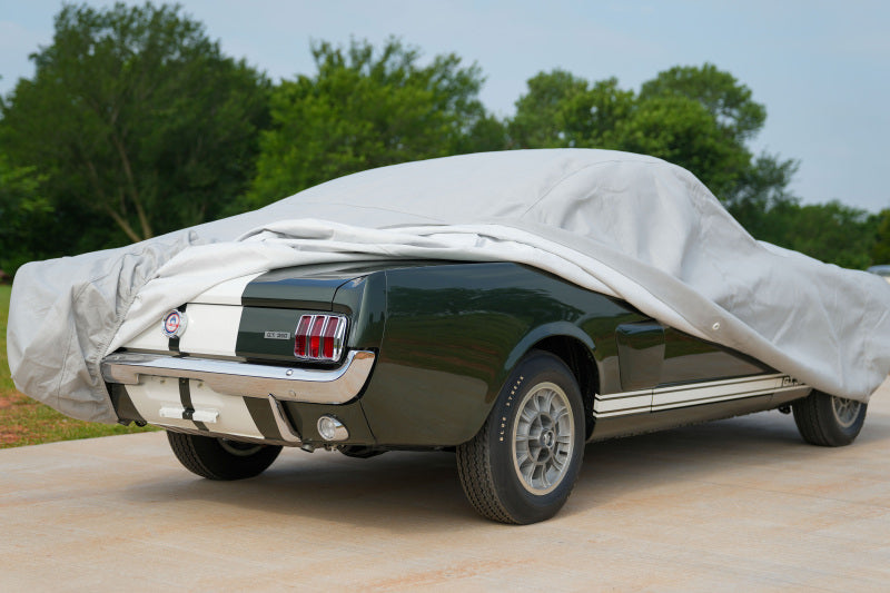 Covercraft 07-09 Ford Mustang Custom 5-Layer Softback All Climate Cover w/ Snake Medallion Logo C16968FO120AC C16968FO120AC Photo - out of package