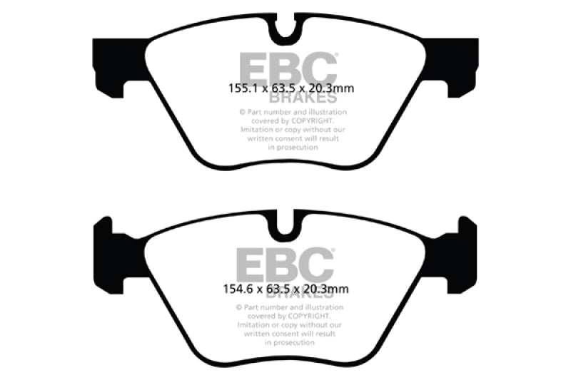 EBC Disc Brake Pad Set DP22088 Photo - Primary