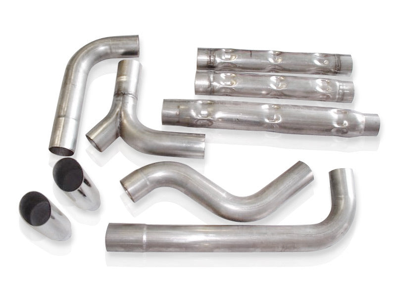 Stainless Works Chevy Camaro/Firebird 1993-02 Exhaust 3in Chambered Catback CA9302CH CA9302CH Photo - Primary