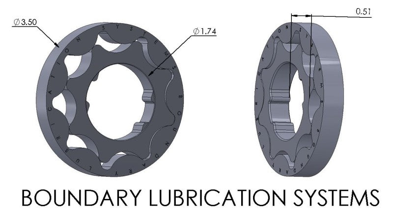 Boundary 05-14 Ford Modular Motor/Shelby GT500 3V 4.6L/5.4L V8 Billet Oil Pump Gear MM-OPG-3V-M MM-OPG-3V-M User 1