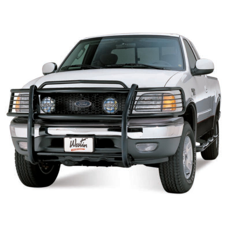 Westin 1997-2004 Ford F-150/250LD 4WD (Heritage Edition) Sportsman Grille Guard - Black 40-0245 40-0245 Photo - Mounted