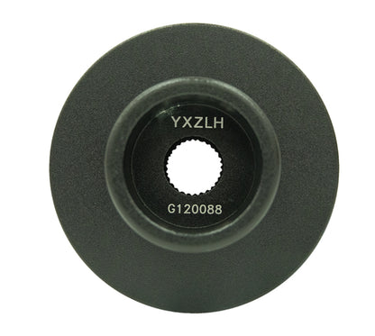 NRG Short Spline Adapter - 16+ Yamaha YXZ (Secures With OEM Lock Nut) - Black SRK-YXZH SRK-YXZH Photo - Primary