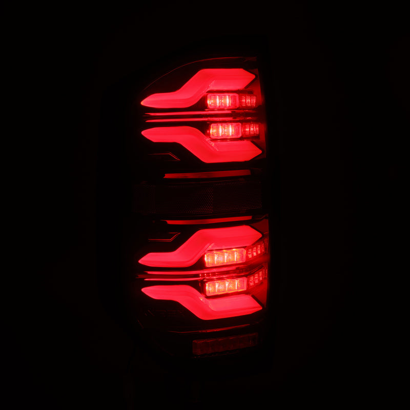 AlphaRex 14-21 Toyota Tundra LUXX LED Taillights Black/Red w/Activ Light/Seq Signal 672050 672050 User 2