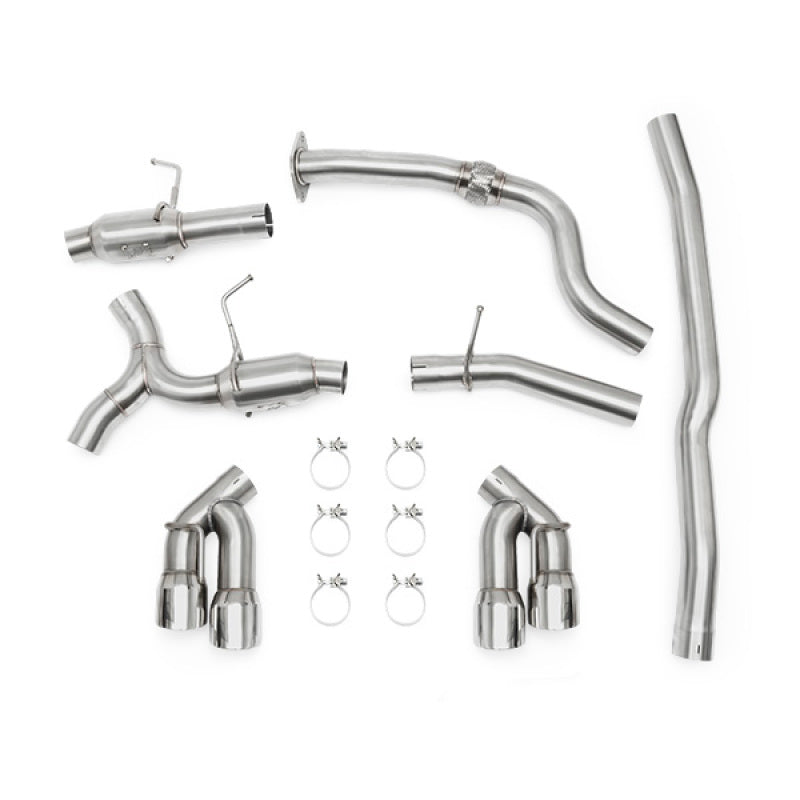 Mishimoto Chevrolet Camaro 2.0T Quad Tip Pro Cat-Back Exhaust MMEXH-CAM4-16QTPP Photo - Primary
