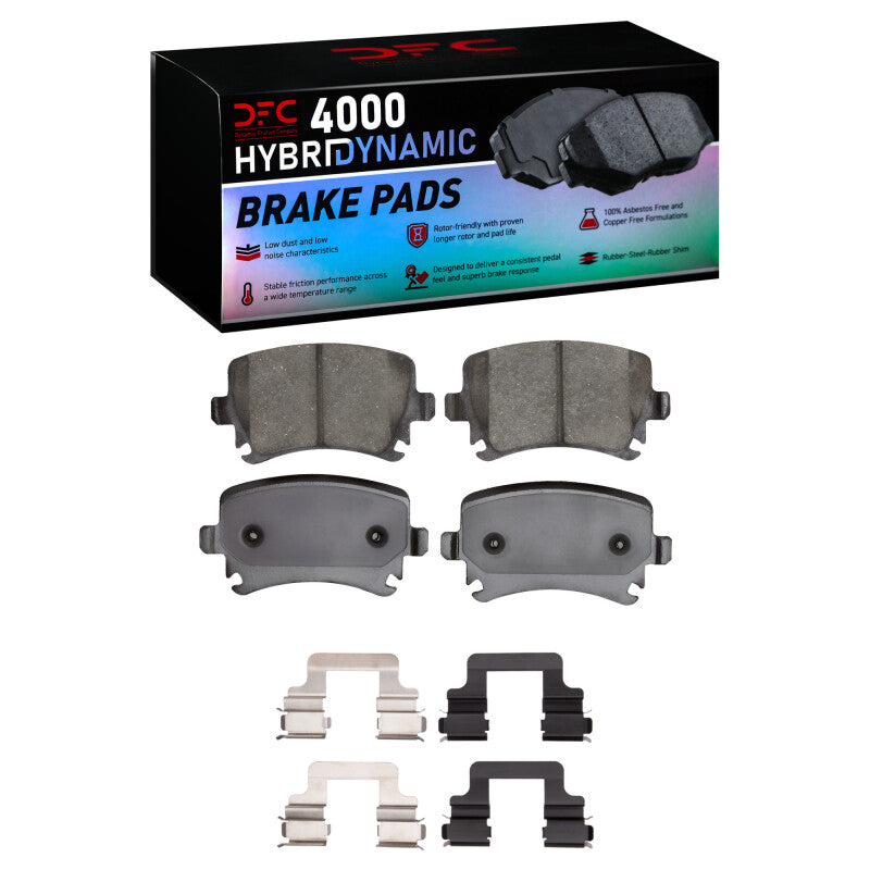 DFC DFC 4000 HybriDynamic Brake Pads Brakes, Rotors & Pads Brake Pads - OE main image