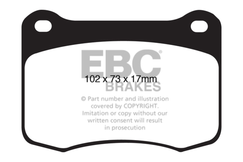 EBC Disc Brake Pad Set DP41820R Photo - Primary