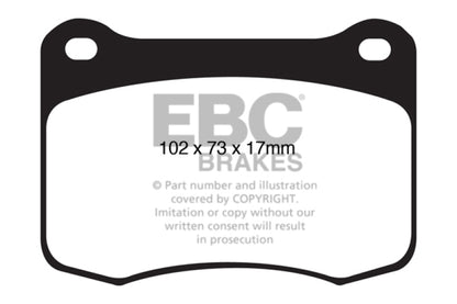 EBC Disc Brake Pad Set DP41820R Photo - Primary