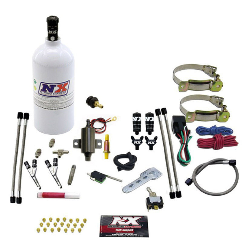 Nitrous Express 2 Cyl Vortech Nitrous Kit w/2.5lb Bottle 60002BP 60002BP Photo - Primary