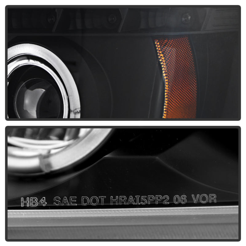 Spyder Nissan Titan 04-14/Armada 04-07 Projector Headlights LED Halo LED Blk PRO-YD-NTI04-HL-BK 5011572 5011572 User 1