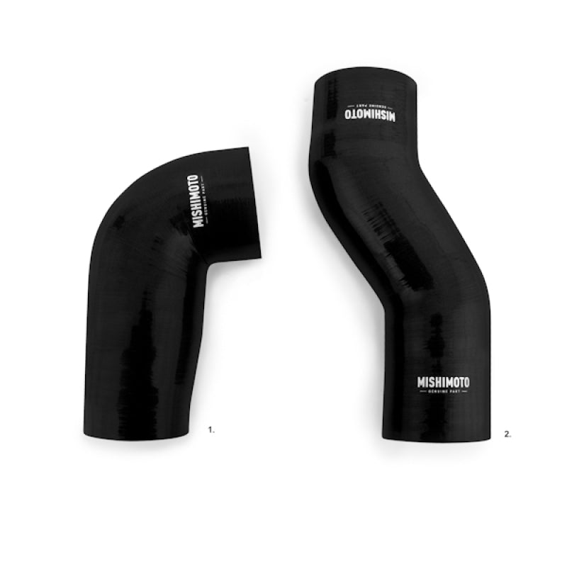 Mishimoto Black Silicone Airbox Hose Kit - Subaru WRX 2015+ MMHOSE-WRX-15ABBK Photo - Primary