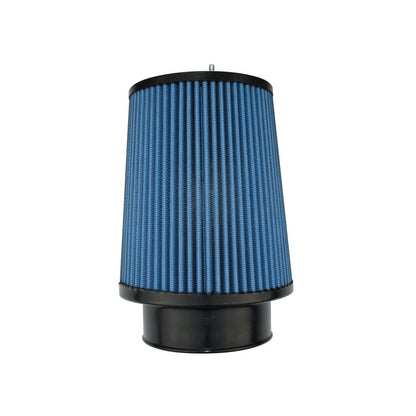 Injen NanoWeb Dry Air Filter 4in Neck / 6in Base / 9.125in Tall / 5in Top - 70 Pleats X-1071-BB X-1071-BB Photo - Primary