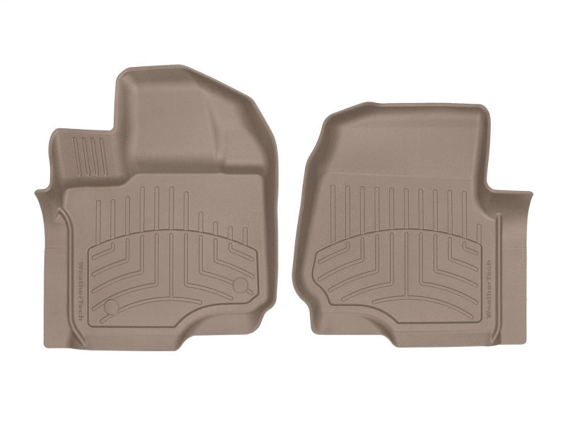 WeatherTech 2015+ Ford F-150 SuperCrew / SuperCab Front Floorliner HP - Tan 456971IM 456971IM Photo - Primary