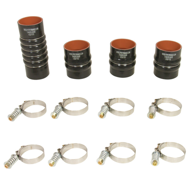BD Diesel Intercooler Hose/Clamp Kit - Dodge 2003-2007 5.9L 1045215 Photo - Primary
