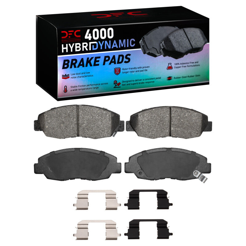 DFC DFC 4000 HybriDynamic Brake Pads Brakes, Rotors & Pads Brake Pads - OE main image
