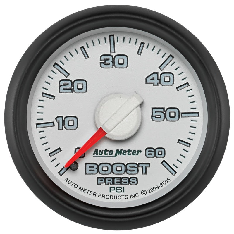 Autometer Gauge, Boost, 2 1/16", 60Psi, Mechanical, Ram Gen 3 Factory Match 8505 Photo - Primary