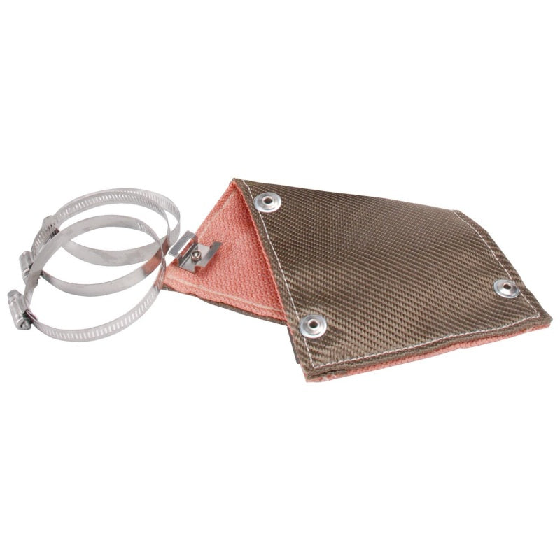 DEI Pipe Shield 6in w x 1ft - w/ Stainless Steel Clamps - Titanium 10450 10450 Photo - Primary
