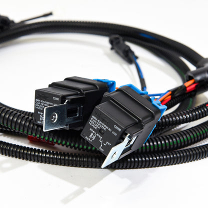 VMP Performance 15+ Coyote 5.0L Heat Exchanger Fan/Pump Harness - Dual Relay VMP-ENC006 VMP-ENC006 Photo - Close Up