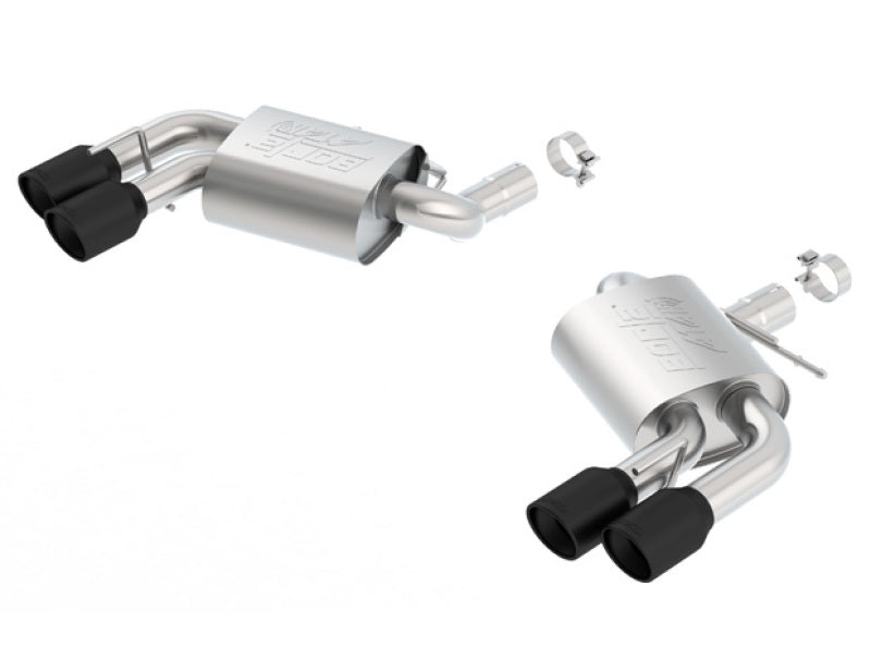Borla 16-18 Chevy Camaro V8 SS AT/MT ATAK Rear Section Exhaust w/o Dual Mode Valves Ceramic Black 11921CB 11921CB Photo - Primary