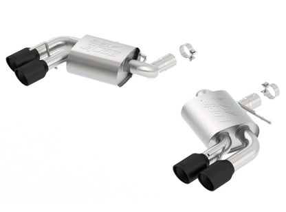 Borla 16-18 Chevy Camaro V8 SS AT/MT ATAK Rear Section Exhaust w/o Dual Mode Valves Ceramic Black 11921CB 11921CB Photo - Primary