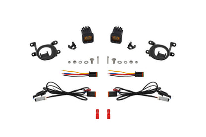 Diode Dynamics 23-24 Toyota GR Corolla SSC1 LED Fog Light Kit - Yellow SAE Fog DD8290 DD8290 Photo - Primary