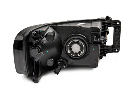 Raxiom 02-05 Dodge RAM 1500 Axial Series OEM Style Rep Headlights- Chrome Housing- Smoked Lens R118009 R118009 Photo - Close Up