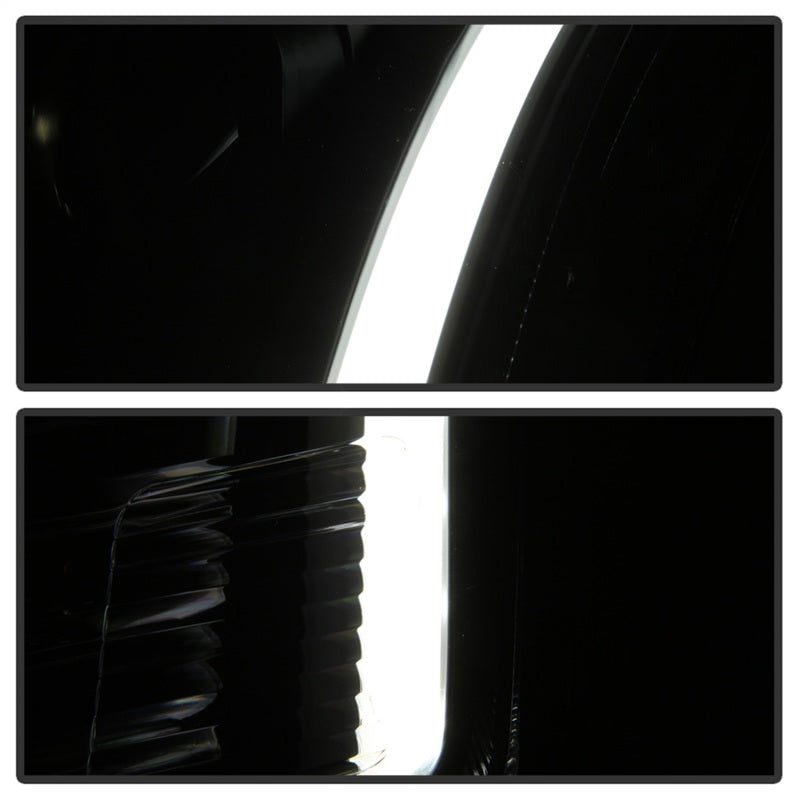 SPYDER xTune 06-09 Ford Fusion Light Bar DRL Projector Headlights - Black (PRO-JH-FFU06-LB-BK) 9042119 9042119 Photo - Unmounted