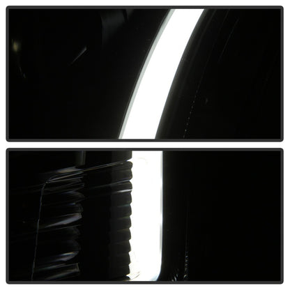 SPYDER xTune 06-09 Ford Fusion Light Bar DRL Projector Headlights - Black (PRO-JH-FFU06-LB-BK) 9042119 9042119 Photo - Unmounted