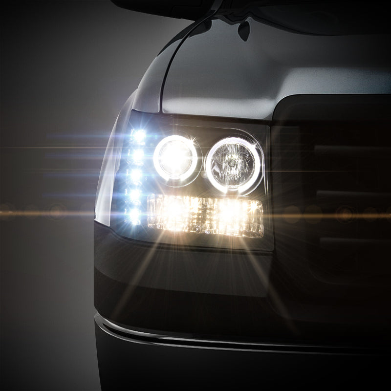 Spyder GMC Sierra 1500/GMC Sierra Denali 08-13 Projector LED Halo- LED Blk PRO-YD-GS07-HL-BK 5010605 5010605 User 1