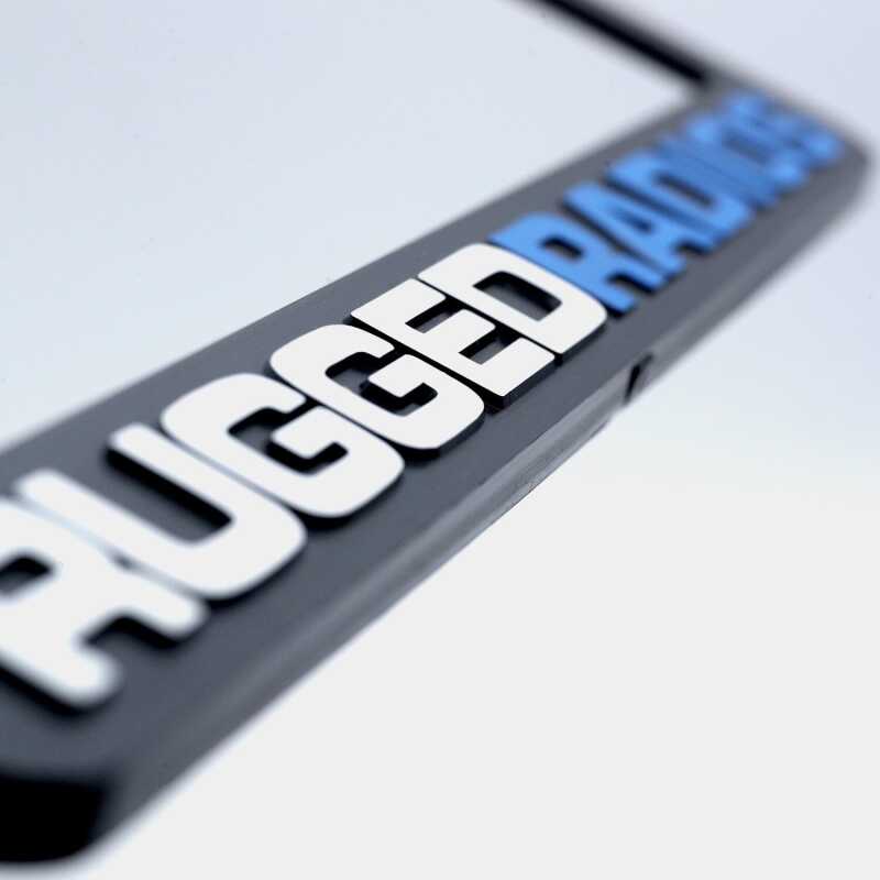 Rugged Radios Go Further License Plate Frames for Cars Trucks and Motorcycles Motorcycle RR-PLATE-MOTO RR-PLATE-MOTO Photo - Primary