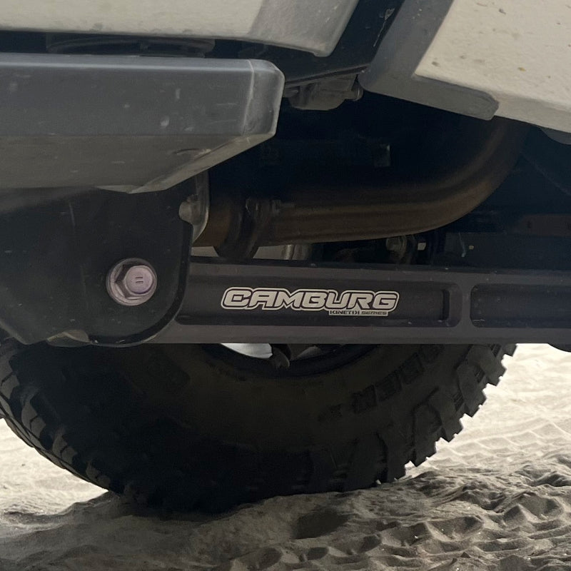 Camburg Ford Bronco 21-23 KINETIK Series Rear Billet Lower Trailing Arm Kit CAM-120032-GRY CAM-120032-GRY Photo - Mounted