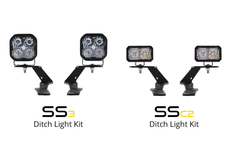 Diode Dynamics 19-21 Ford Ranger Stage Series 2in LED Ditch Light Kit - Yellow Pro Combo DD6590 DD6590 User 4