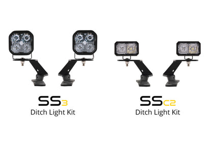 Diode Dynamics 19-21 Ford Ranger Pro SS3 LED Ditch Light Kit - White Combo DD6585 DD6585 User 4