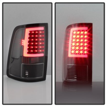 SPYDER xTune 09-18 Dodge Ram 1500 (Incandescent Model) LED Tail Lights - Blk (ALT-ON-DR09-LBLED-BK) 5082206 5082206 Photo - Unmounted