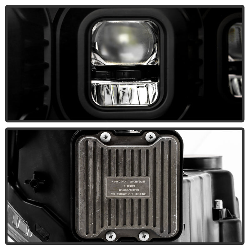 SPYDER 19-22 Dodge Ram 2500/3500 (Halogen Model Only) Proj. Headlights (PRO-YD-DR19HDHALAP-SEQ-BK) 5088604 5088604 User 2