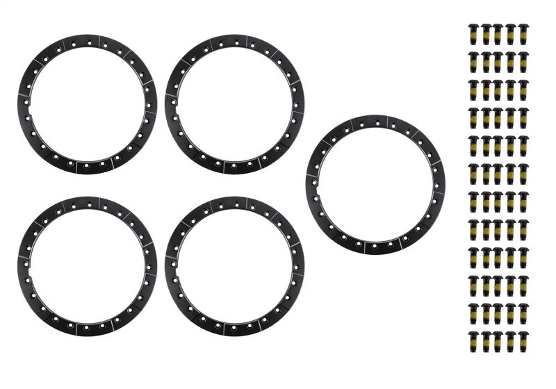 Ford Racing 2021+ Bronco Beadlock Trim Ring Kit - Gray M-1021K-BLG M-1021K-BLG Photo - Primary