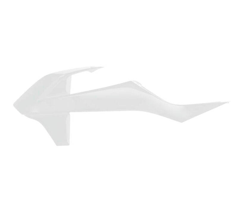 Acerbis Radiator Shrouds Ktm Wht 2685960002 2685960002 Photo - Primary