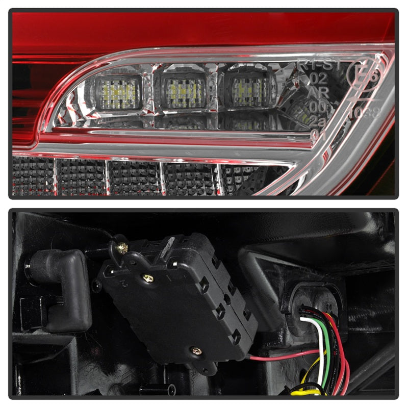 Spyder 15-17 Ford Focus Hatch LED Tail Lights w/Indicator/Reverse - Red Clr (ALT-YD-FF155D-LED-RC) 5085726 5085726 Photo - Unmounted