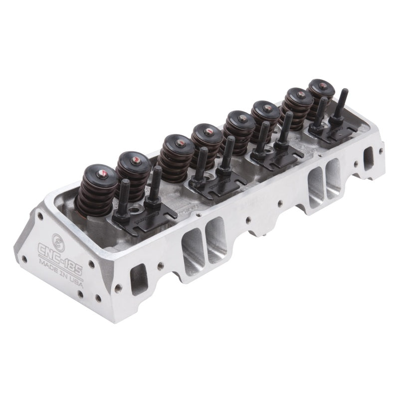 Edelbrock Cylinder Head, SBC, E-CNC 185, 64CC, Straight Plug for Hydraulic Roll. 79895 Photo - Unmounted