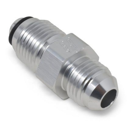 Russell Power Steering Adapter 1/2-20 O-Ring To 6 AN Male Clear Anodize 648010 Photo - out of package