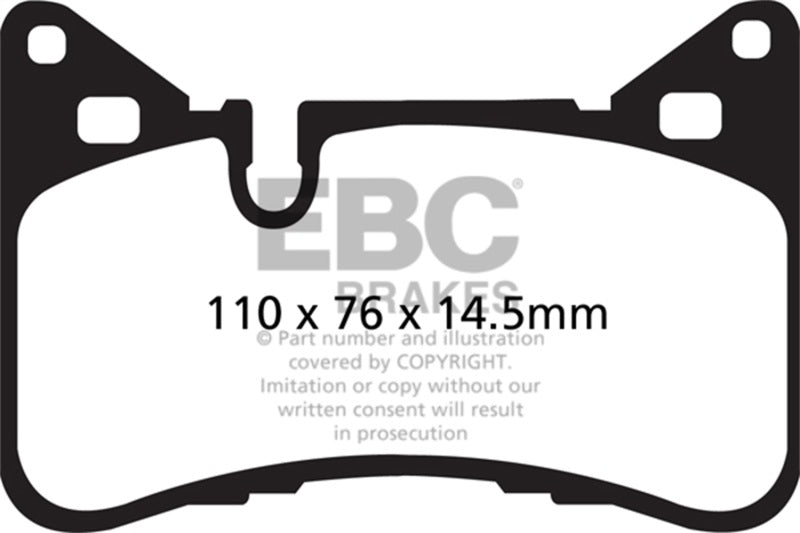 EBC Disc Brake Pad Set DP32117C Photo - Primary