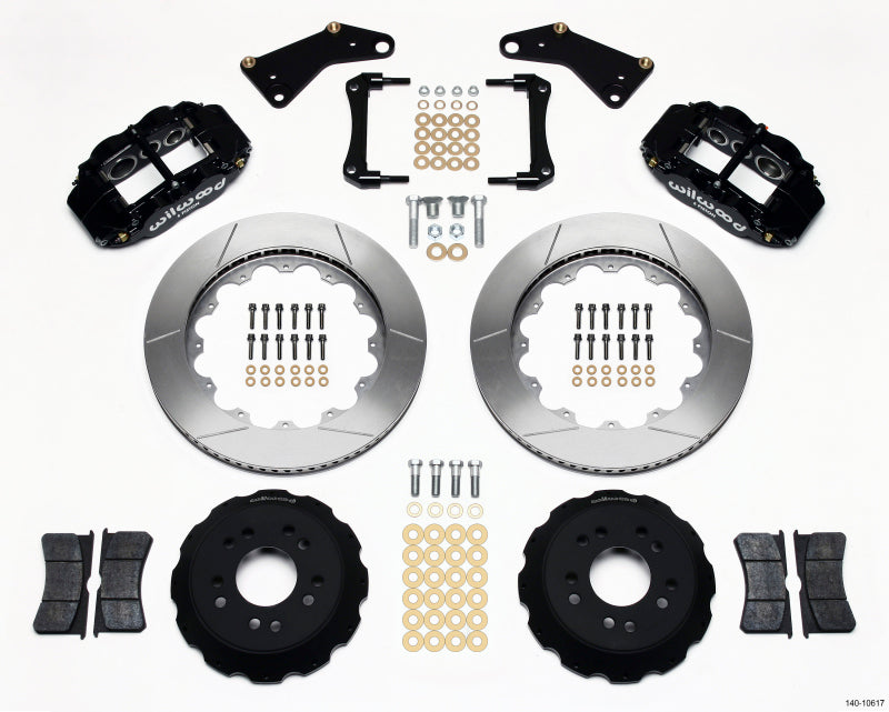 Wilwood FNSL6R Front Hat Kit, 14.00", 65-82 Corvette C2/C3 140-10617 Photo - Primary