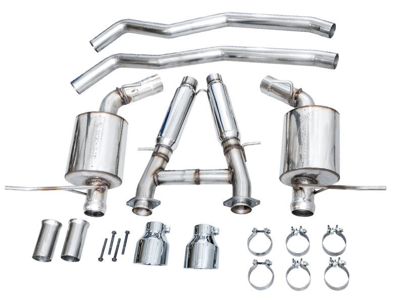 AWE Tuning 18-23 Dodge Durango SRT & Hellcat Touring Edition Exhaust - Chrome Silver Tips 3015-32952 3015-32952 Photo - out of package