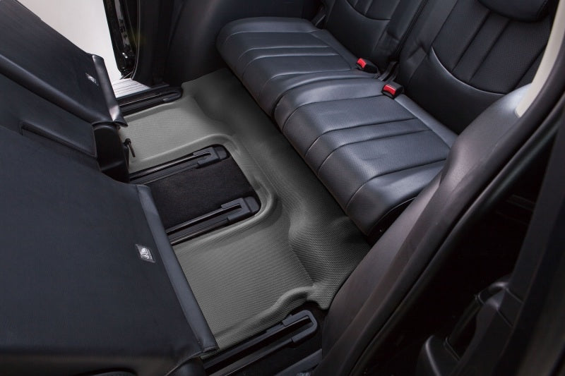 3D MAXpider 2011-2013 Kia Sorento 7-Seats Kagu 3rd Row Floormats - Gray L1KA00931501 L1KA00931501 Photo - Mounted