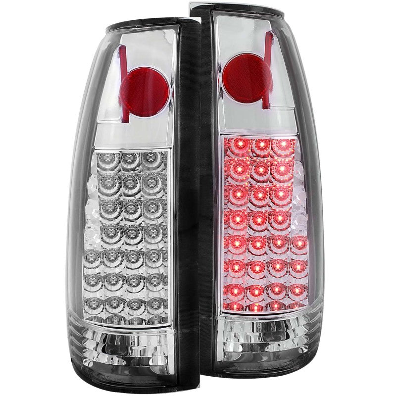 Anzo 1999-2000 Cadillac Escalade LED Taillights Chrome 311005 Photo - Primary